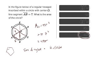 6573 Using a hexagon to find the area of a circle
