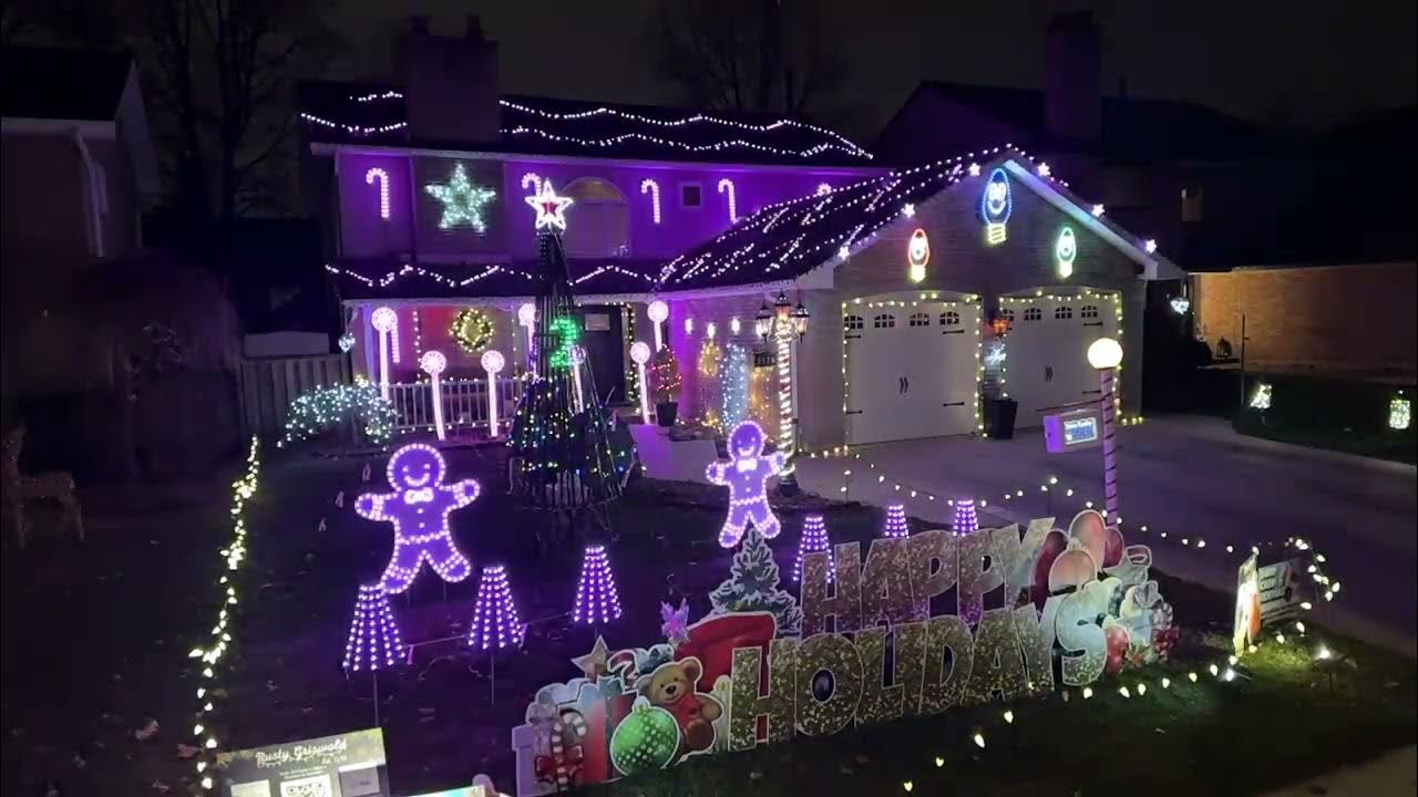 Rusty Griswold Christmas Light Show & Display Countdown YouTube