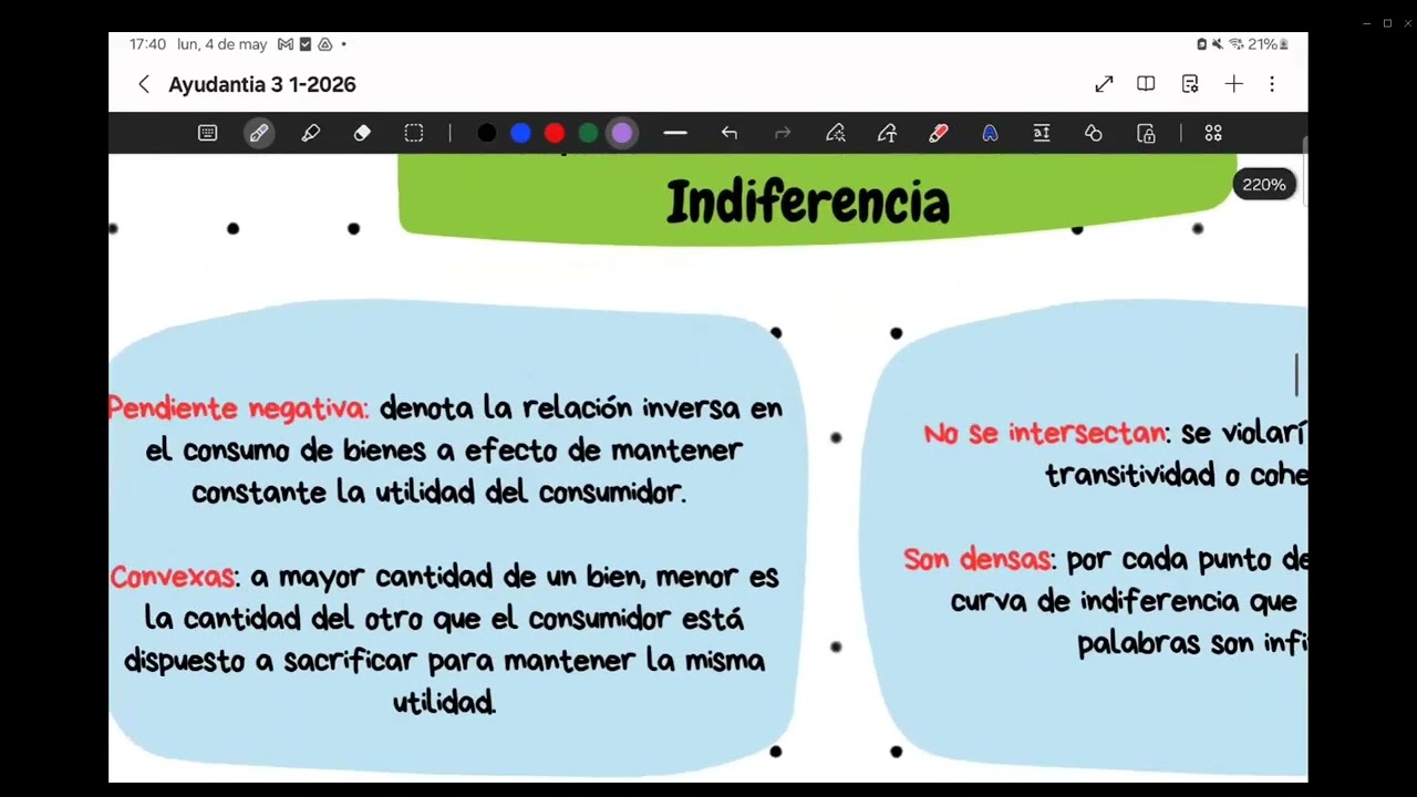 Fundamentos de Economía - Ayudantía 3: Clases 10-12 [Benjamín Sepúlveda]