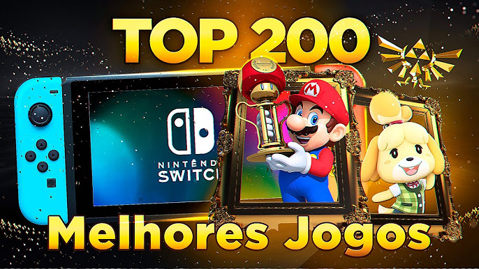 A Lista Insana dos Novos Jogos do Nintendo Switch!! ESPECIAL Top