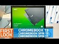 Acer Chromebook 13, Chromebook Spin 13, Chromebook Spin 15 First Look