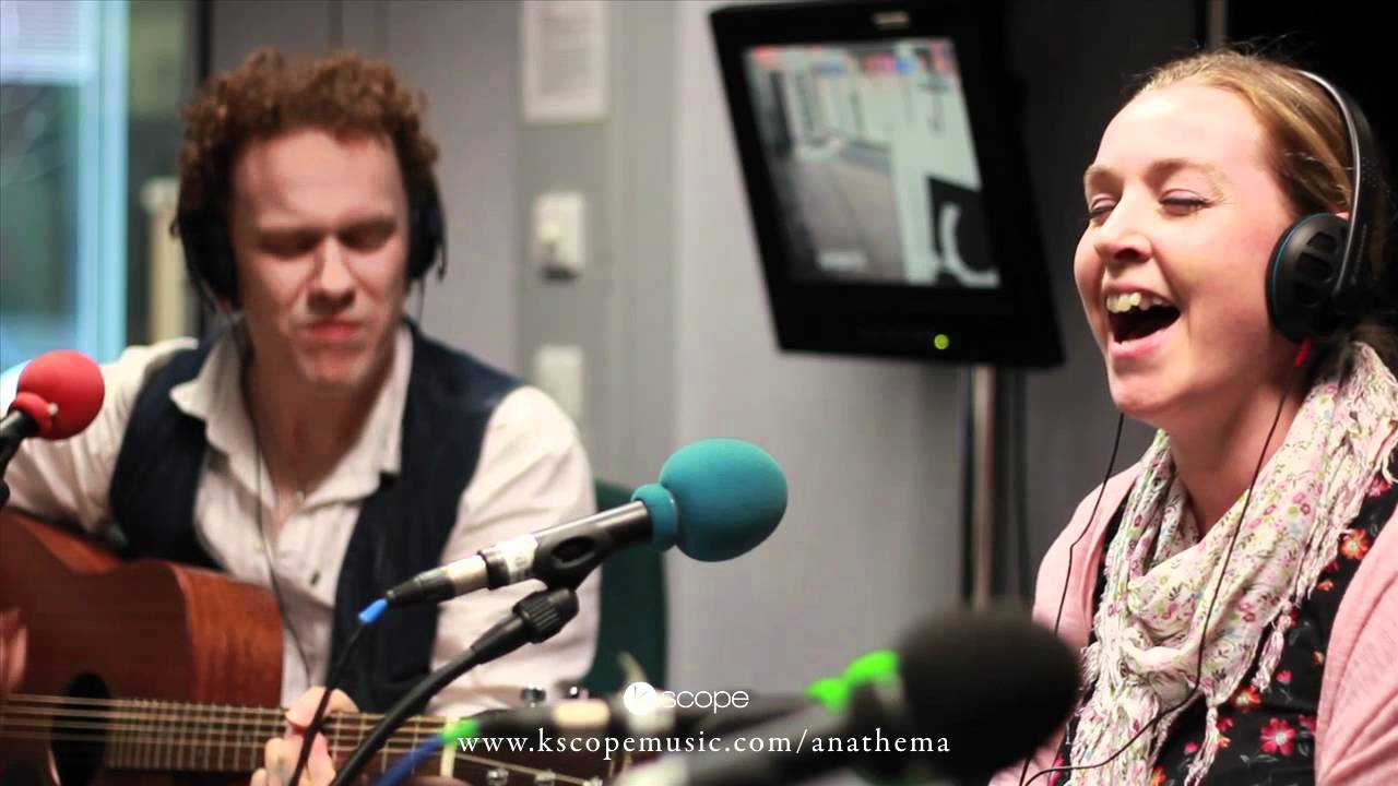 Anathema's Lee and Danny perform an acoustic version 'Oh Darling', at BBC Radio Merseyside