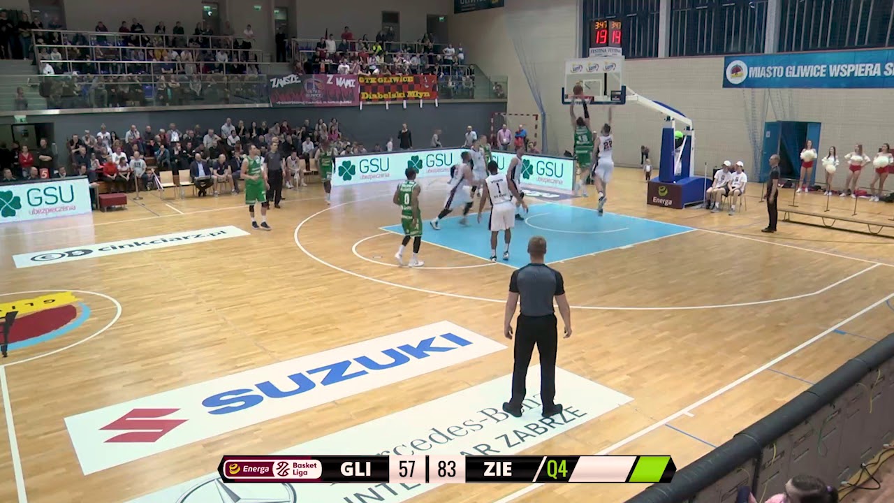 Dragicević z góry i to z faulem! #EnergaBasketLiga #PLKPL play