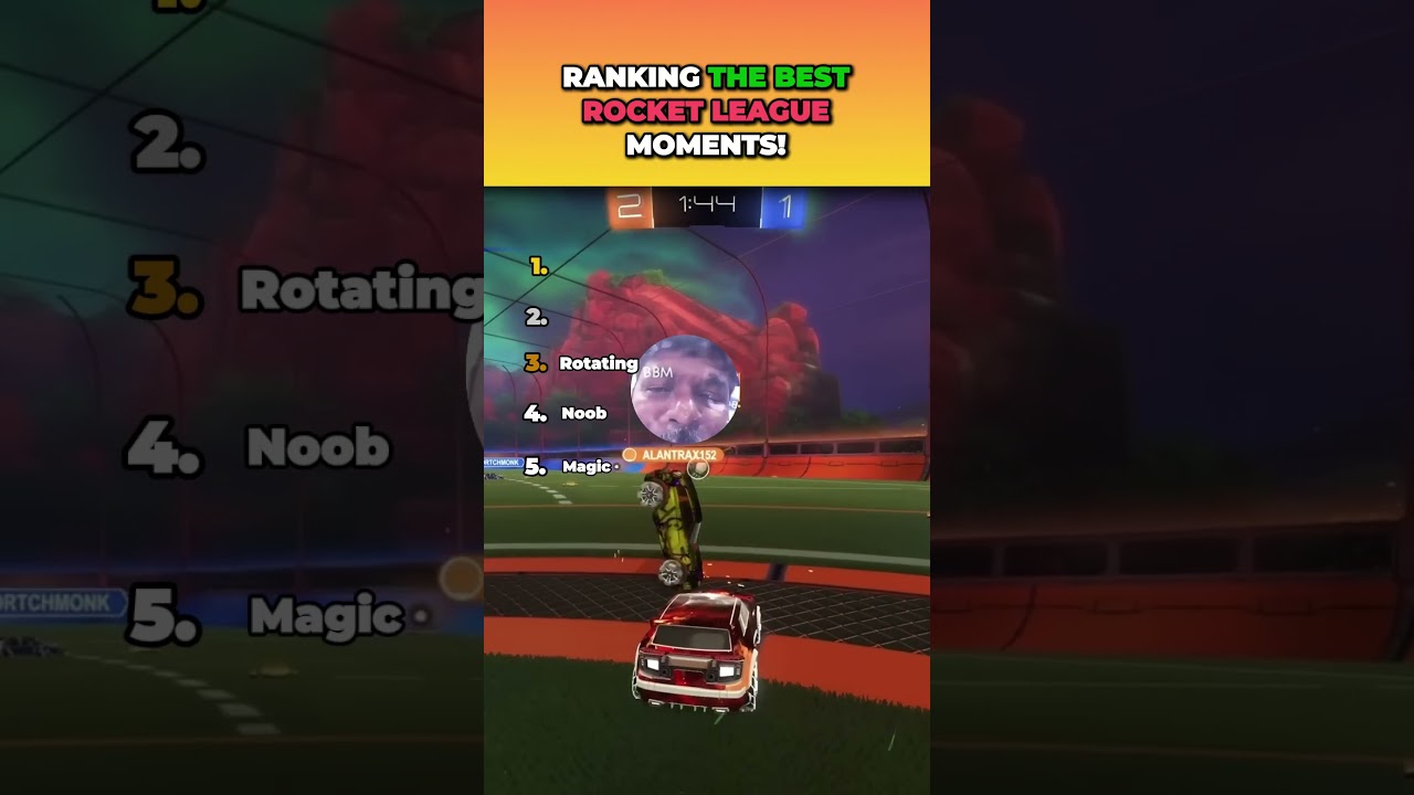 Ranking the FUNNIEST ROCKET LEAGUE Moments!