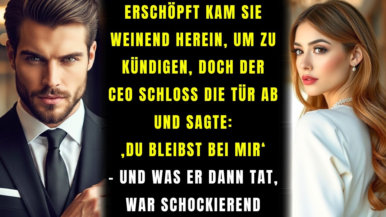 Sie wollte kündigen… doch er kam näher, berührte ihre Lippen und flüsterte: „Du bleibst bei mir.“ 🔥