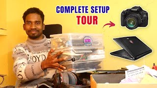 My Complete YouTube Studio Setup Tour | Channel Growth, Hard Work & Earnings Revealed🔥