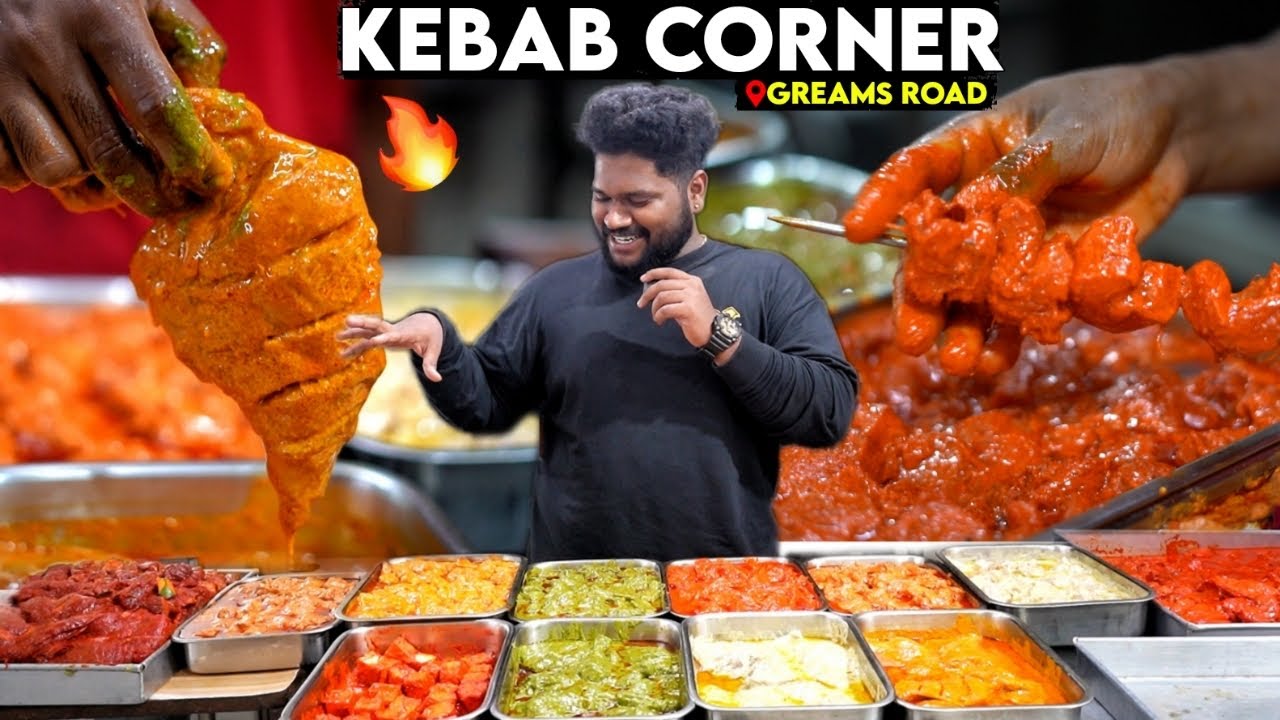 MOST HYPED !! KEBAB CORNER 🔥 Greams Road Foodie Prabu YouTube