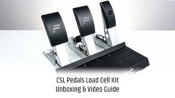 CSL Pedals Load Cell Kit Unboxing & Video Guide