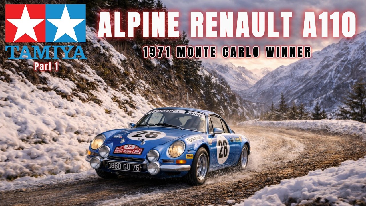 Something a Bit French (Part 1) | Tamiya Alpine Renault A110 1:24