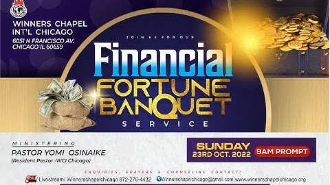 FINANCIAL FORTUNE BANQUET SERVICE