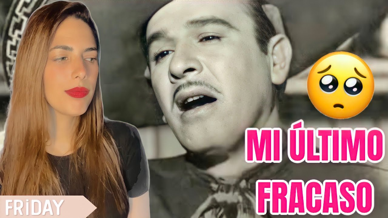 Brasileña reaccionando a Pedro Infante (Mi Último Fracaso) brasileños reaccionan | Heloysa Almeida