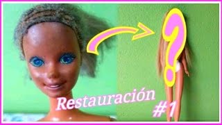 BARBIE OLVIDADA ES RESTAURADA 10 AÑOS DESPUES || RESTAURACION #1