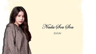 Solar(솔라) - Nada Sou Sou(눈물이 주룩주룩) Lyrics Video [Han|Rom|Eng] chords