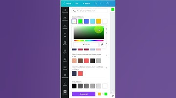 Thumbnail of CANVA QUICK TIP 🟣 PICK A COLOR USING COLOR SLIDER #shorts #youtubeshorts #youtubeforbusiness