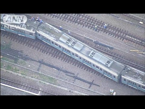 小田急線相模大野駅で脱線　回送電車、けが人なし(14/06/19)