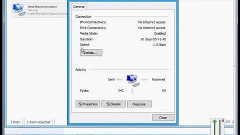 How to enable or disable a network card in Microsoft Windows 8