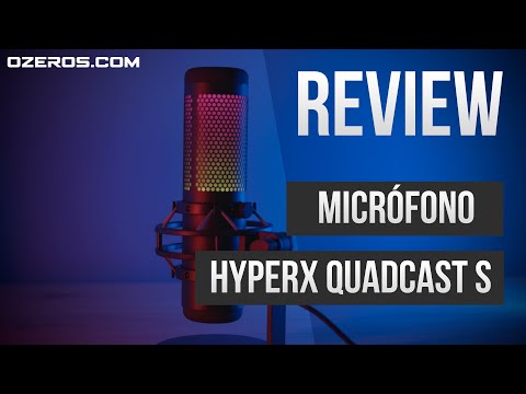 Видео: Review: Micrófono Gamer HyperX Quadcast S