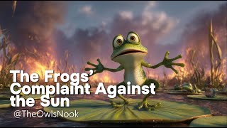 The Frogs’ Complaint Against the Sun | Aesop’s Fable | Bedtime Story for Kids