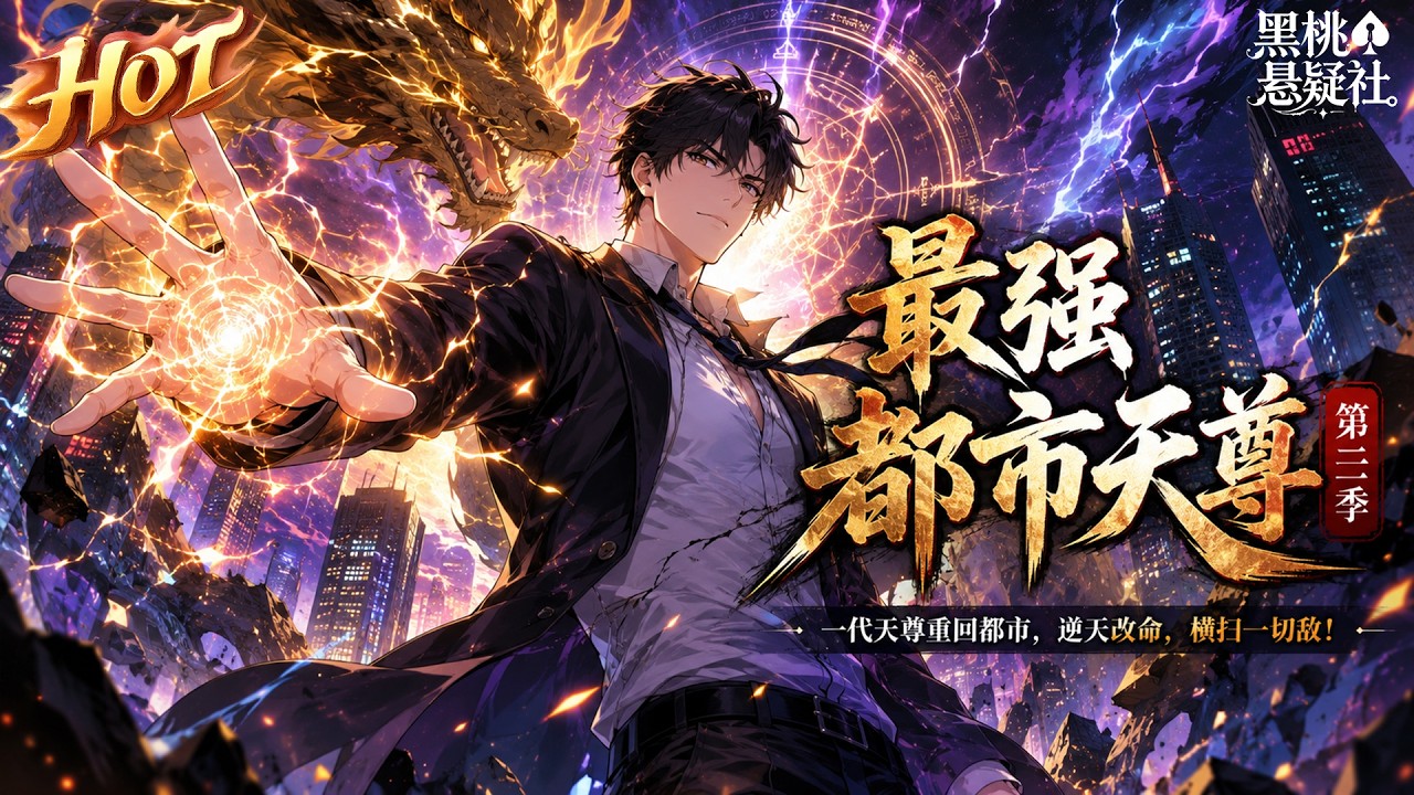 最热合集!《最强都市天尊(第一季)》:绝世天尊陨落重生重回都市少年身!褪去昔日无上荣光,从零开始修炼,一路碾压豪门权贵,重塑巅峰传奇!#热血 #爽文 #战斗 #男频 #玄幻 #黑桃悬疑社