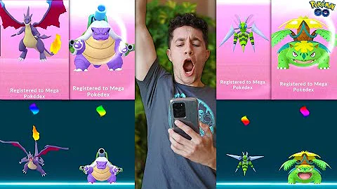 Quais Pokémon podem Mega-evoluir?