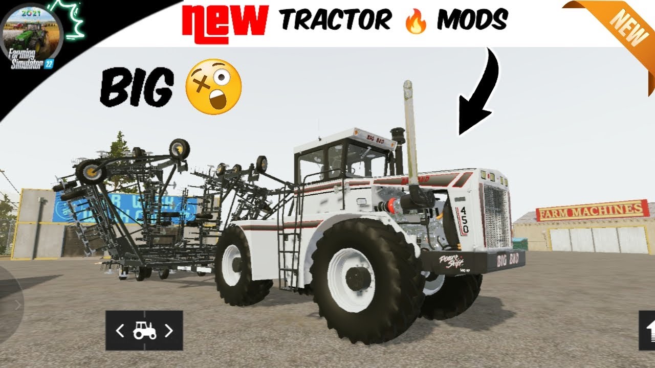 Farming simulator 20| Most Powerfull Tractor Mods + Big Cultivator Mod 🔥