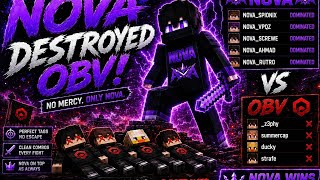 Team Nova On || OBV GOT COOKED APPLE MC WARP PVP DOMINATE ||
