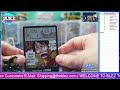 2026 One Piece TCG OP 15 1 Box Break Random Number #09