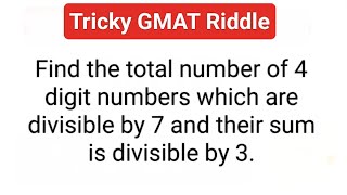 Can you crack this Riddle? #gmat #cat #quant #fastandeasymaths screenshot 5