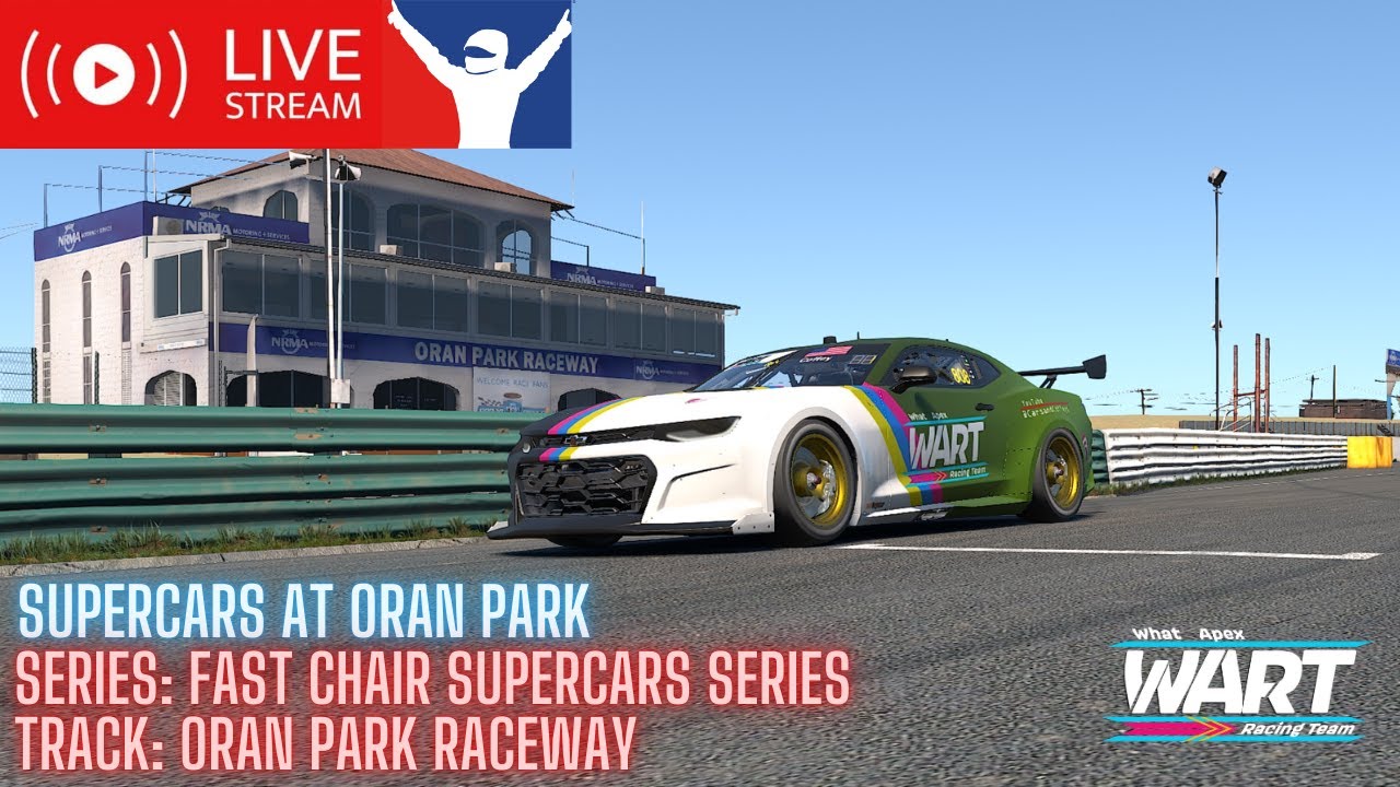 Racing the Australian V8 Gen 3 Supercars at Oran Park Raceway on ...