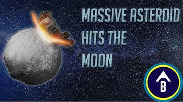 What if a Massive Asteroid hits the Moon ? | Hypothetical Sci-Fi Scenario | What if |