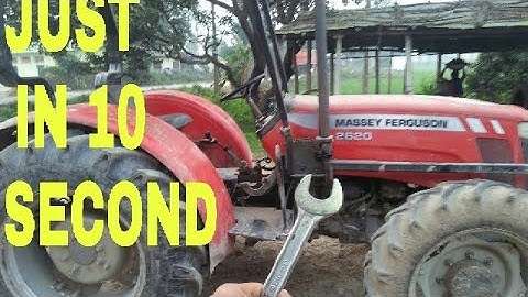 Tractor Hack | How to start your tractor without key in 10 second