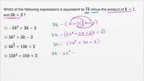 Operations with polynomials — Harder example | Math | SAT | Khan Academy