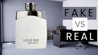 Mont Blanc Legend Spirit - Fake vs Real