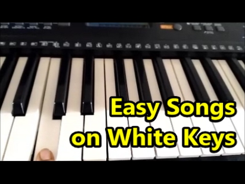 Easy Hindi Songs on Piano for Beginners - YouTube