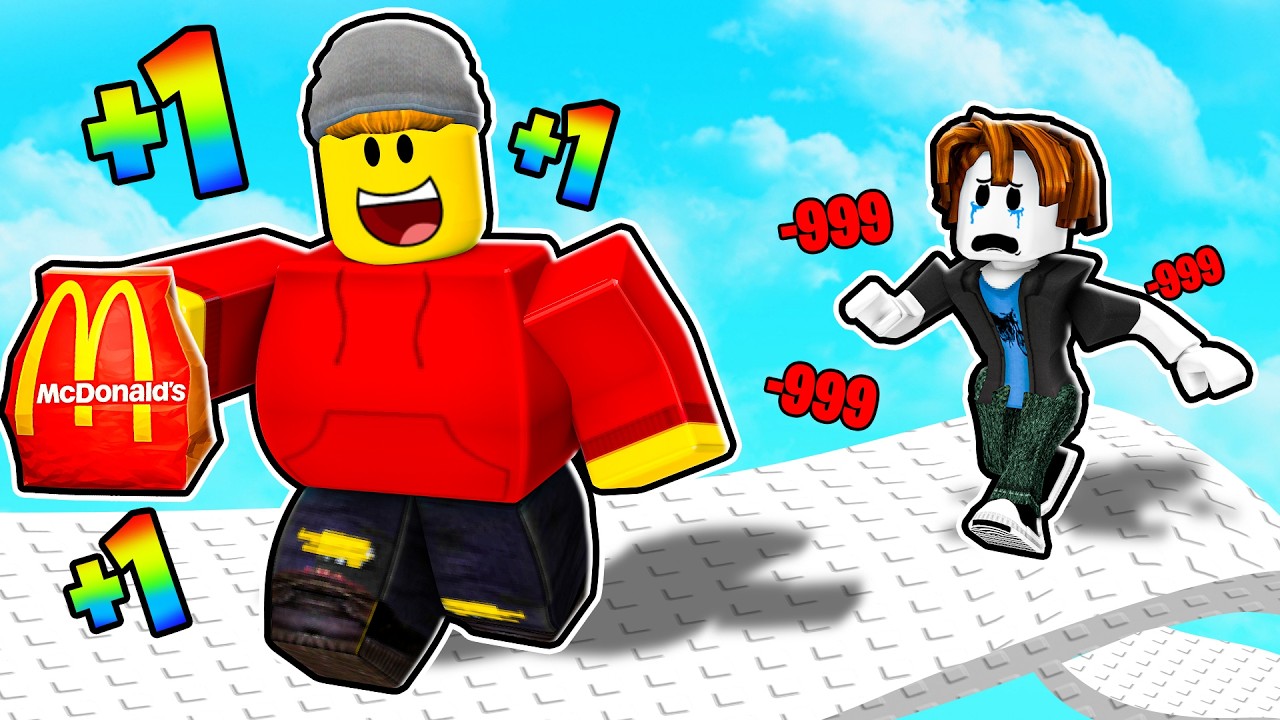 רובלוקס אבל כל שנייה 1+ שומן...