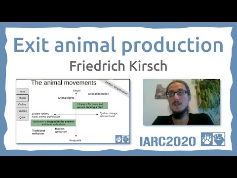Exit animal production - Friedrich Kirsch [IARC2020]