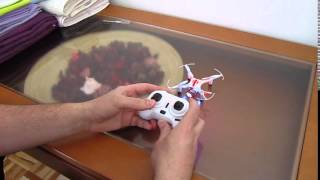Intento sincronización dron Eachine H8 mini con mando