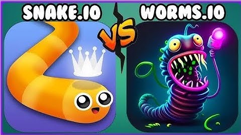 Snake.Io Vs Worms Fun Snake.Io Game Comparison!