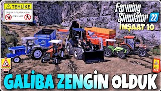 MAĞARADA BİR ŞEY BULDUK | FUL EKİP MAĞARAYI İKİNCİ KEZ TEMİZLEDİK / FARMING SIMULATOR 22 İNŞAAT screenshot 1