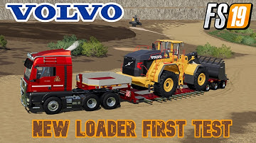 NEW VOLVO L-350 BETA LIVE TESTING FS19 MINING LOADER TCBO MINING PROJECT FARMING SIMULATOR