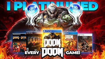 I Platinumed Every DOOM Game.