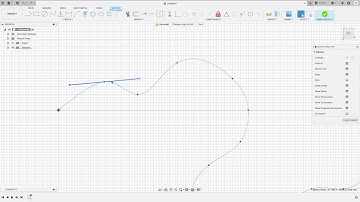 (Part.12) 2D Sketching (Splines). Fusion 360 for the absolute beginner help series.