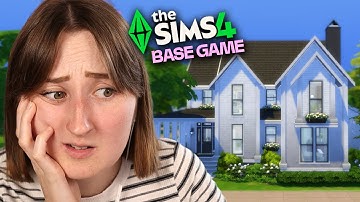 I built a MASSIVE house using *only* the BASE GAME