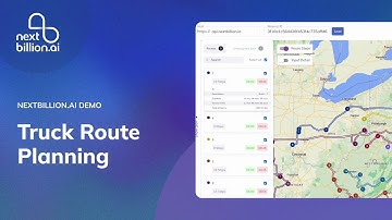 Truck Route Planning Demo | NextBillion.ai #routeoptimization