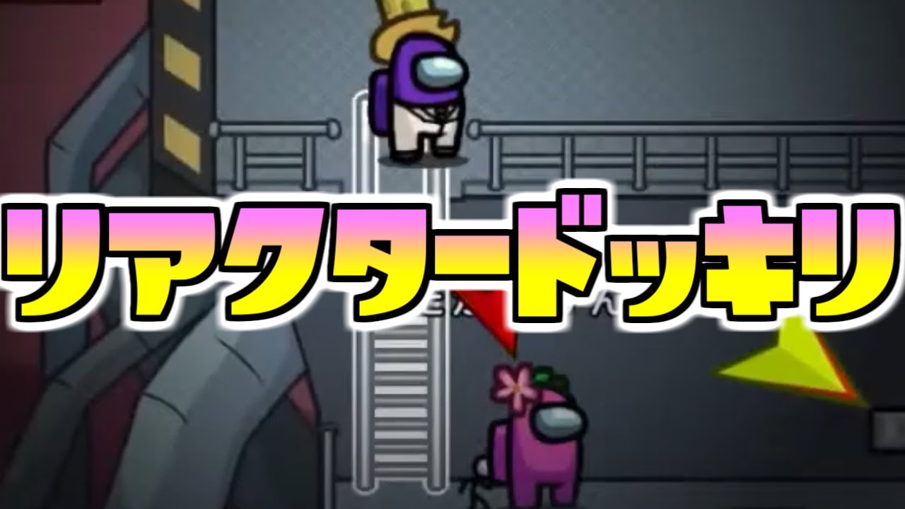 【#なんショ】リアクタードッキリ【Among Us】