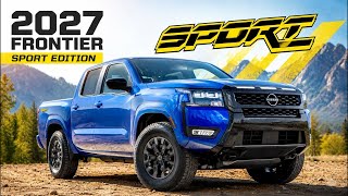 2027 Nissan Frontier Sport Edition Revealed With Old School V6 Power