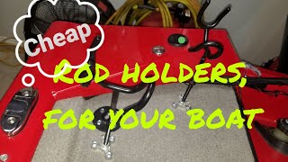 Fish'in  Again. Easy  and affordable rod holders for your boat.