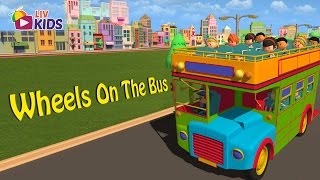 Wheels On The Bus Go Round And Round With Lyrics Liv Kids Nursery Rhymes And Songs Hd