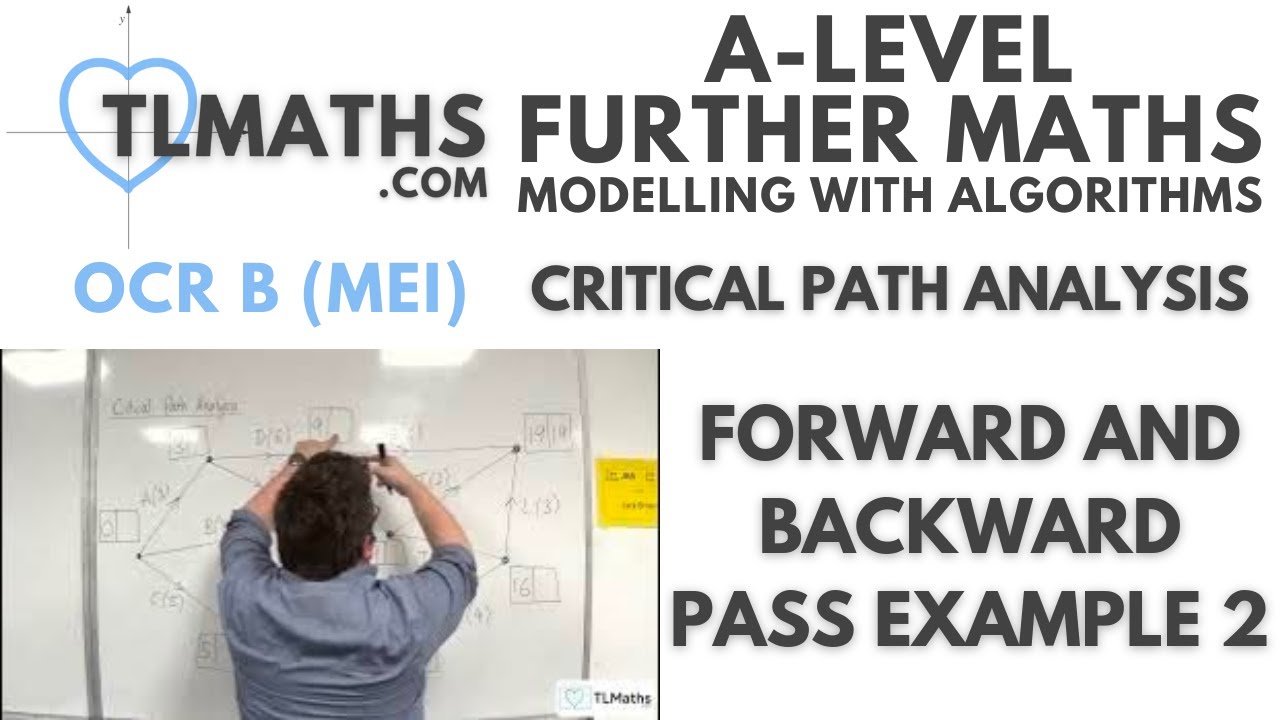 OCR MEI MwA G: Critical Path Analysis: 09 Forward and Backward Pass ...