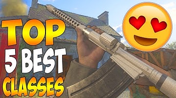 5 CLASSES you NEED to use RIGHT NOW in Call Of Duty WW2...🚀 (5 BEST CLASS SETUP in COD WW2)